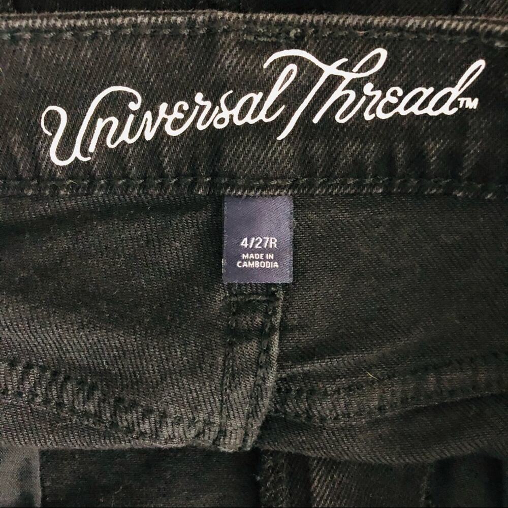 Universal Thread black high rise jean short shorts - Picture 4 of 6